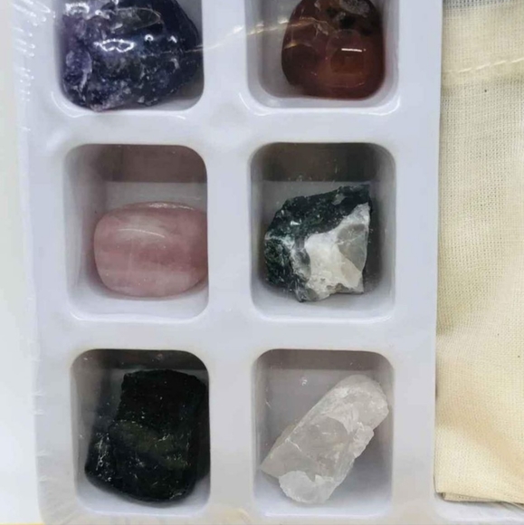 Zodiac Crystal Collection 6 Stone Kit For Air Signs Aquarius, Gemini, Libra. - Picture 5 of 6
